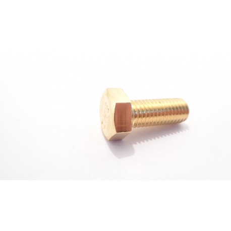 Zeskant tap bout messing M6x25