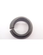 Veerring conische zwart 